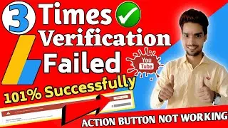 3 Time Identity Verification Failed in Google Adsense 2021 | Identity Verification Kaise Kare 2021
