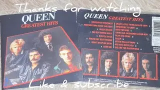 QUEEN - GREATEST HITS #cdunboxing #queen
