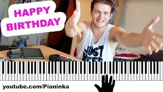 HAPPY BIRTHDAY TO YOU на пианино  🎹  разбор мелодии 