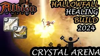 Hallowfall Holy Staff Healing Build 2024 - Crystal Arena (Gold 4/Season 22) - Albion Online