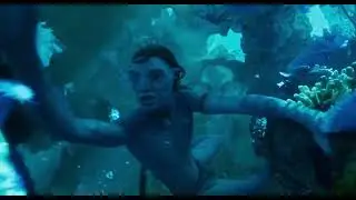 Lo'ak attacked by the Akula | Avatar: The Way of Water 2022