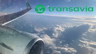 landing at Algiers airport in B737 800 Transavia