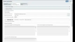 How to Configure Attachment Filtering in Kaspersky  for Mail