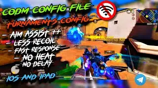 CODM Config: PRO Recoil Control & Aim Settings! iOS/Android/Emulator FPS Boost