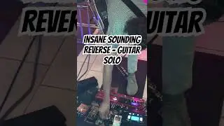 Insane Sounds: Reverse #guitar #solo 🤘