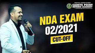 NDA-II 2021 //  Cut Off  // Jitendra Sir Live