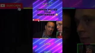 Husband & Wife can’t stop yelling at each other behind the bar!! 