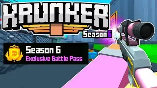 Krunker.io SEASON 6 IS HERE! BATTLE PASS, ZOMBIES, NEW CLASS & MORE!