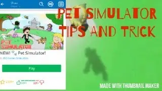 Pet SIMULATOR/TIPS AND TRICK/GAMEPLAY#2