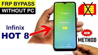 Infinix Hot 8 Lite X650 Google Account Bypass-No PC 2024