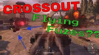 Crossout - Was that a flying fuze drone? (Short Funny Clip)