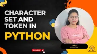 Python Character Set and Tokens | Python Full Course | 