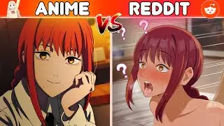 Anime vs Reddit 2024 (The Rock Reaction Meme) #21