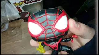 unboxing spiderman miles morales funko pop marvel