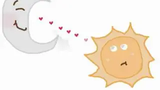 O sol e a Lua