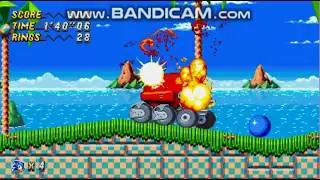 Sonic exe in Sonic chaos by me