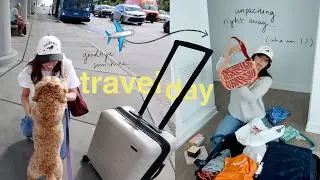 Traveling home vlog & unpacking right away (this never happens lol)