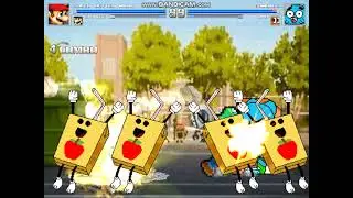 mugen-Super Better Mario & Super Better Luigi VS Gumball & Darwin
