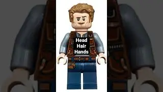 Lego Star Lord without pieces from Star Lord