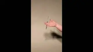 Slow-mo Balisong tutorial - Basic Index Roll Over To Reverse
