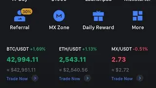 Comment convertir une cryptomonnaie en une autre dans son wallet MEXC ?