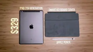 iPad 2019 Model Review with Keyboard and Pencil | Good Job Apple