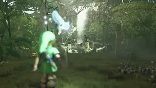 Zelda Ocarina of Time 25th anniversary - Unreal Engine 5 - Lost Woods - Part 1 + Download