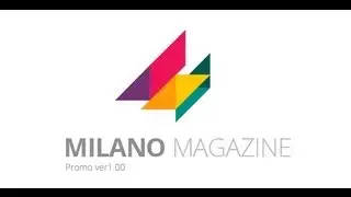 Milano Magazine Promo ( After Effects Template )