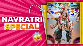 PicsArt- How To Edit Photos of Durga Puja and Navratri Like A PRO - Srj Edition