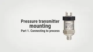 Pressure transmitter mounting.  Part 1.  Connecting to process