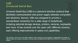 USB - Universal Serial Bus