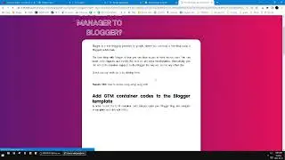 How to Install Google Analytics 4 Code trough Google Tag Manager