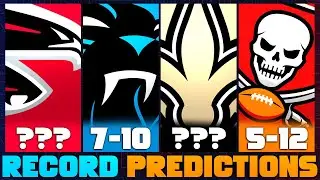 2023 NFL Record Predictions: NFC South Projections & Team Breakdowns