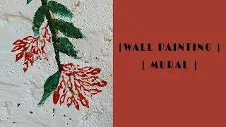 Out of the box surface painting | Garden Series | Pump House Wall painting | Nature Mural