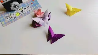 折纸立体蝴蝶