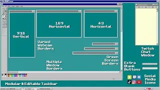 A Win9x Live Stream Overlay!