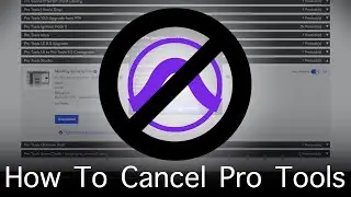 How To Cancel Your Pro Tools Subscription