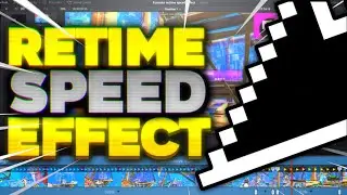 How To Make a Easy Retime Speed Effect On Davinci Resolve