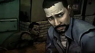 Lee Everett kills his zombie brother (The Walking Dead Season One)