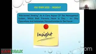 Implementation of ISO 15189:2022 In Medical Laboratory - Part III