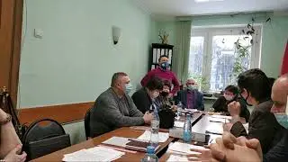 Заседание Совета депутатов Зюзино. 09.03.2021 (отчеты главы управы Зюзино и директора Жилищника)
