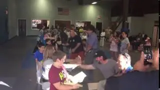 Just For Kicks Martial Arts - Father's Day Board Breaking Day