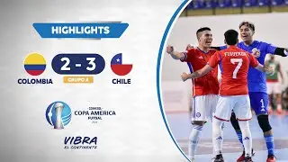CA FUTSAL 2024 | COLOMBIA 2 - 3 CHILE|  HIGHLIGHTS