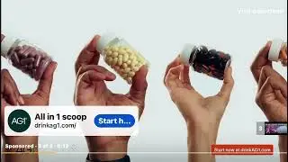 AG1 October 2023 YouTube Ad