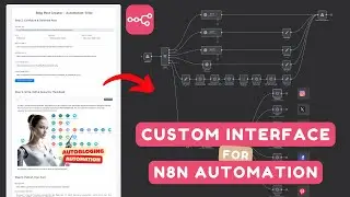 How to Create a Custom Web Interface and Connect It with n8n for Automated Blog Posting