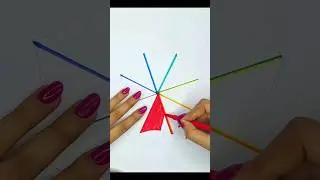 How to make a paper Umbrella |Origami Umbrella | mini paper Umbrella #shorts