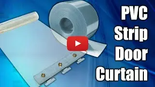 Arrowzoom Unboxing PVC Strip Plastic Curtain Thermal Insulation