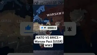 NATO vs BRICS + Warsaw Pact | HOI4 WW3 Timelapse