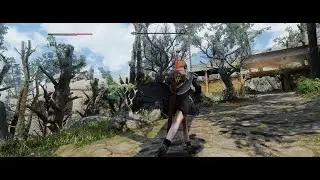 Skyrim SE | クエスト&土地追加MOD  Beyond Reach #1| Female knight