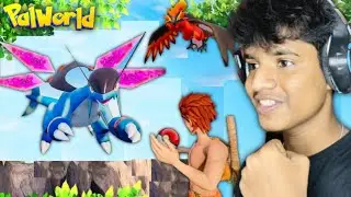 I CAUGHT MY FIRST POKEMON | PALWORLD GAMEPLAY #1 | TECHNO GAMERZ